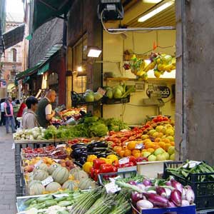 식료품 시장 Mercato di Mezzo