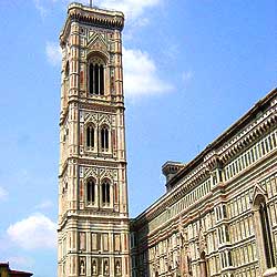 죠토의 종루는 피렌체의 마을을 내려다 볼 수 있는 아름다운 탑이다.