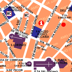 map of Gelateria Carabe'