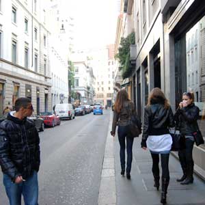 밀라노 나폴레오네 거리