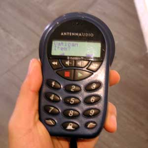 Audio-guides of Vatican Museums