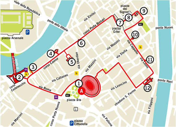 베로나 관광 코스