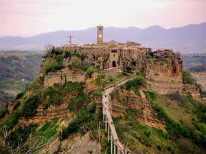 죽음으로 가는 마을 치비타 디 바뇨레쵸