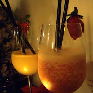 밀라노의 스시 뷔페